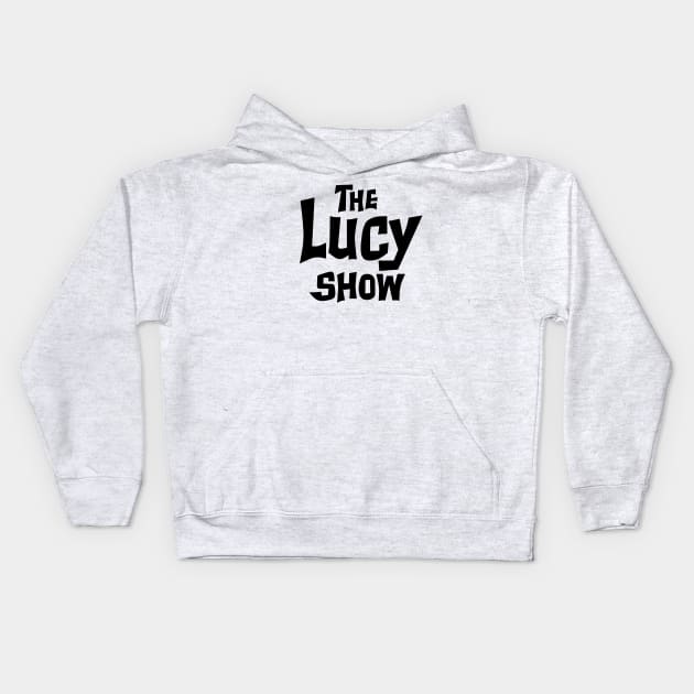 Lucy Ball Show Kids Hoodie by Anne-Marie van Warmerdam